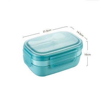 Fivejoy Lunchbox Lunchbox, 3 stapelbare Bento-Lunchbehälter für Erwachsene, Bento-Box