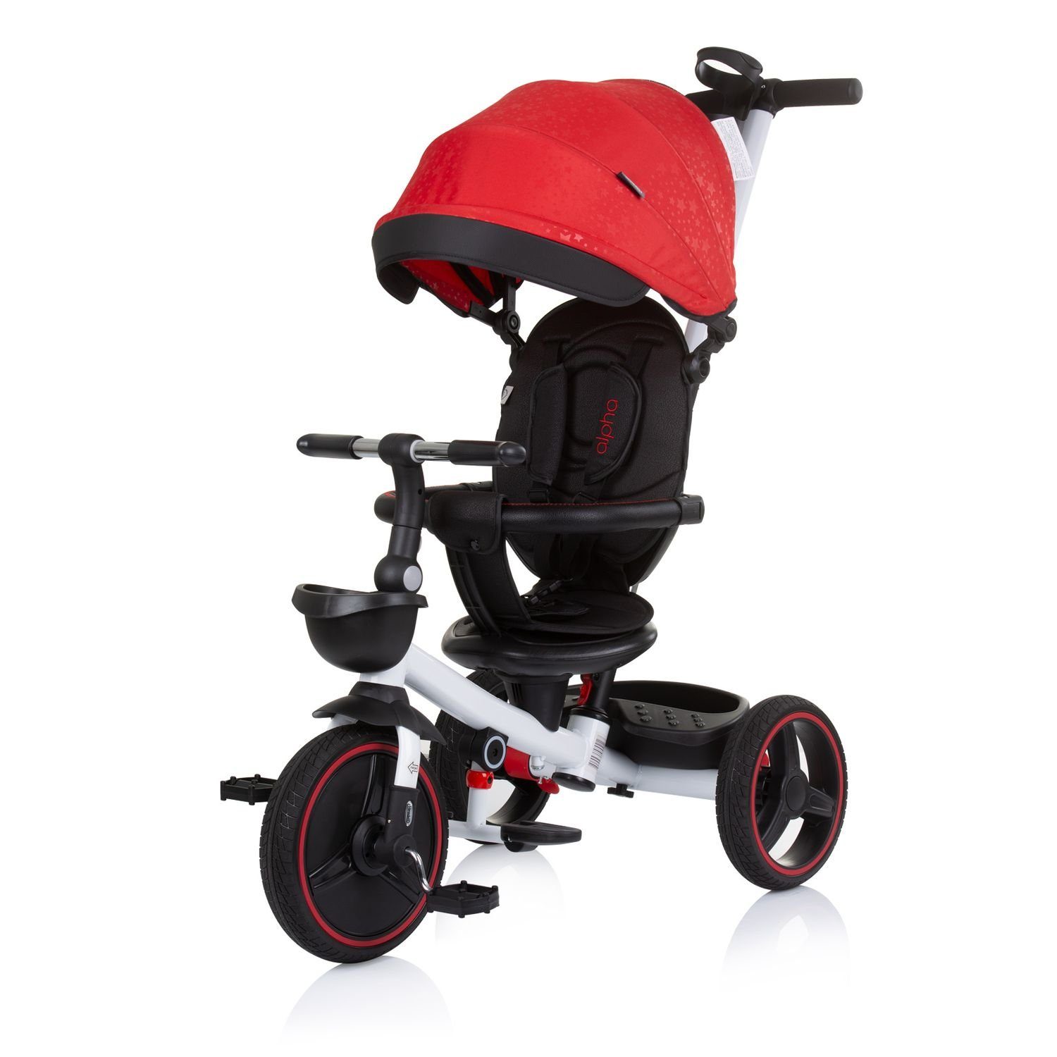 Chipolino Dreirad Dreirad Alpha 3in1 Schiebegriff, günstig online kaufen