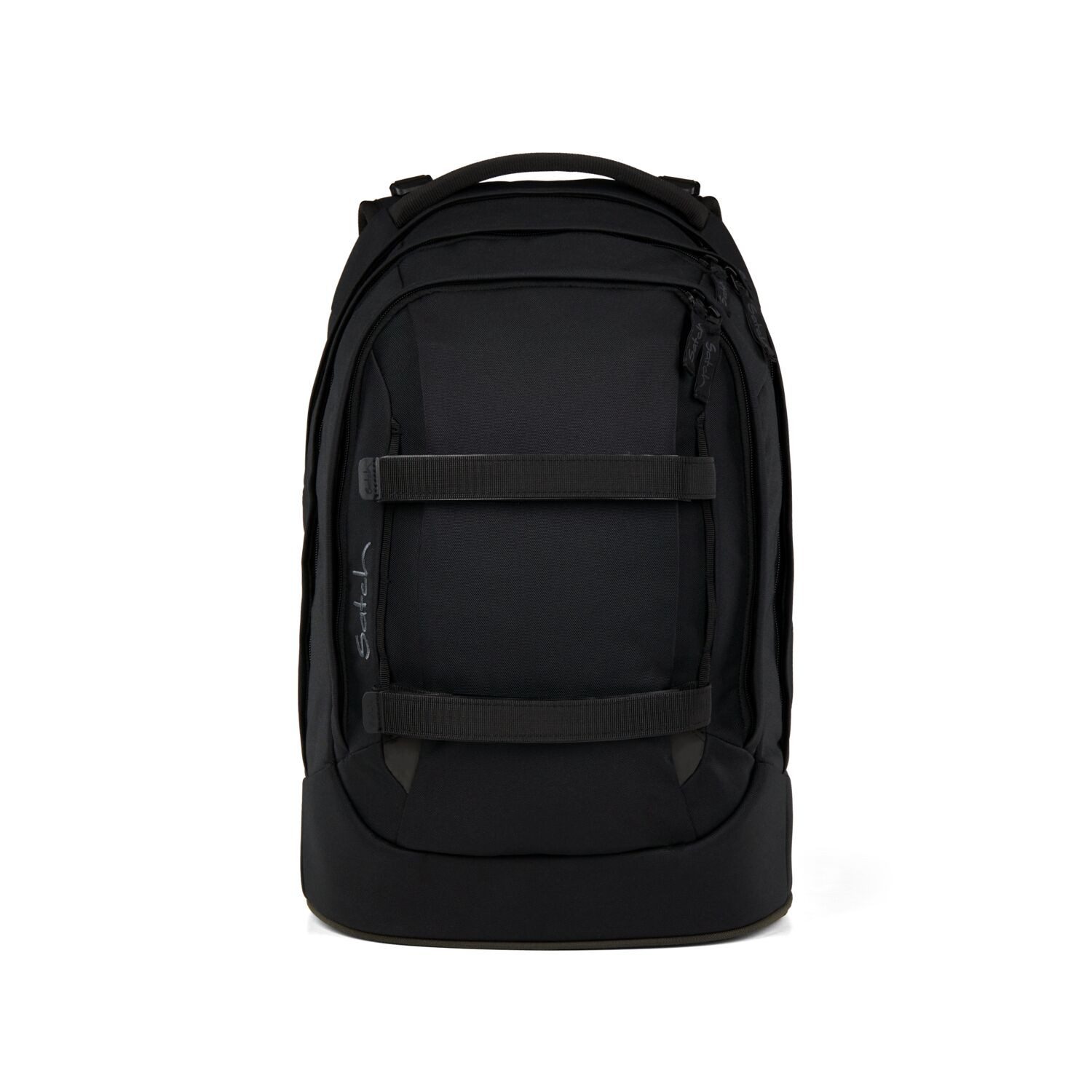 Satch Schulranzen Schulrucksack PACK Blackjack (1 Stück), ergonomisch, Your-Size-System: auf Körpergröße anpassbar