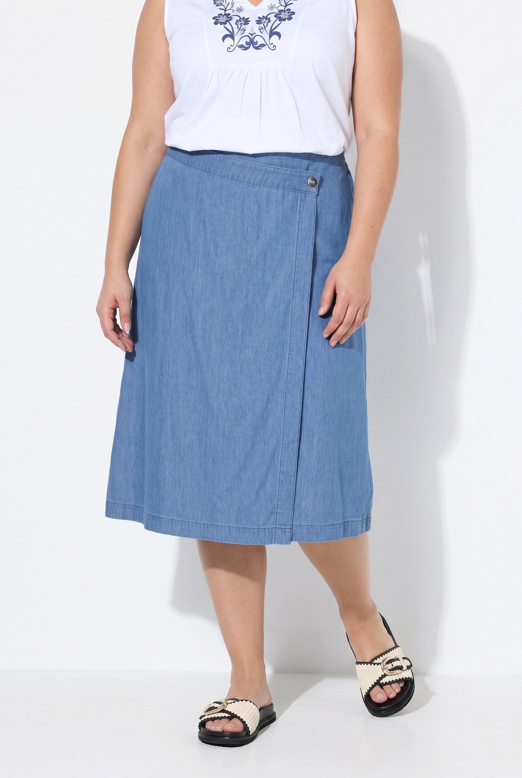Angel of Style Jeansrock Jeansrock A-Linie Angel of Style x MIAMODA