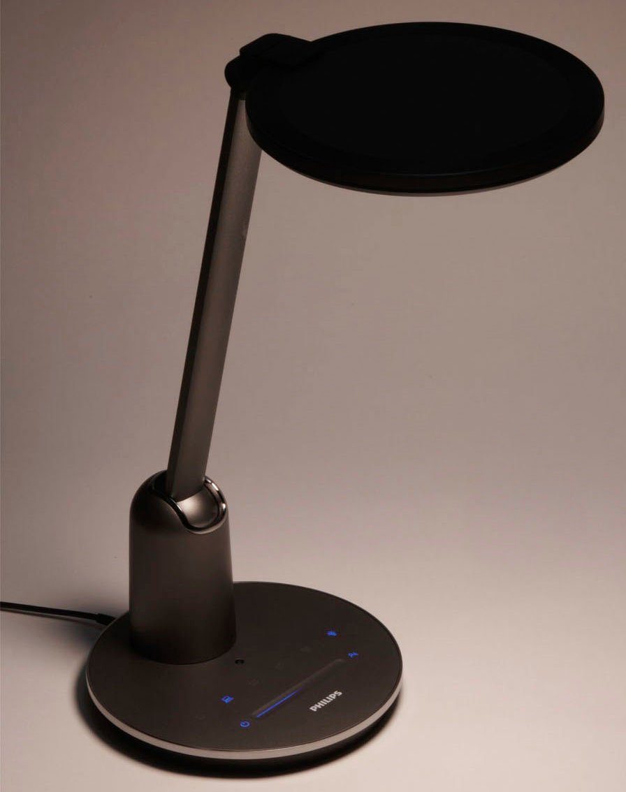 warmweiß Tischleuchte LED Dimmfunktion, integriert, - Einstein, kaltweiß LED Philips fest