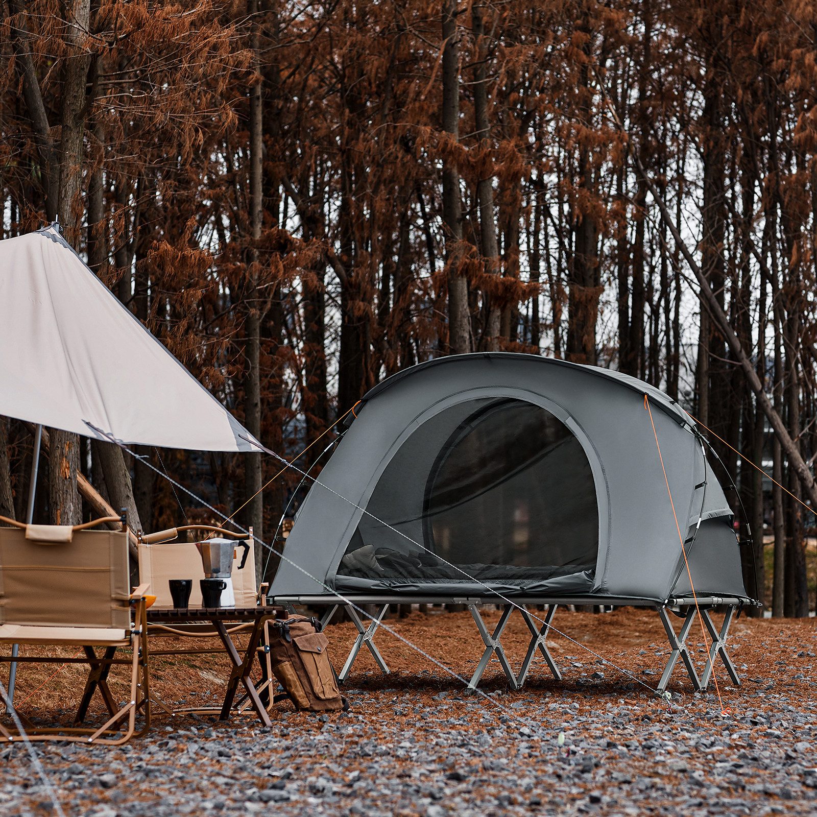 SoBuy Feldbett OGS60 Feldbett mit Zelt günstig online kaufen