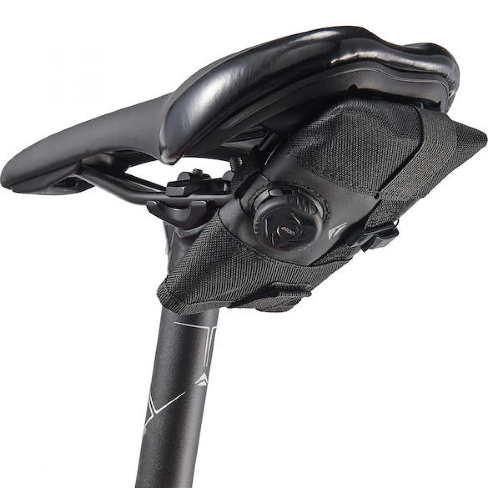 Merida Fahrradtasche Merida Satteltasche Merida Faltbar mit Drehverschluss L schwarz - prak