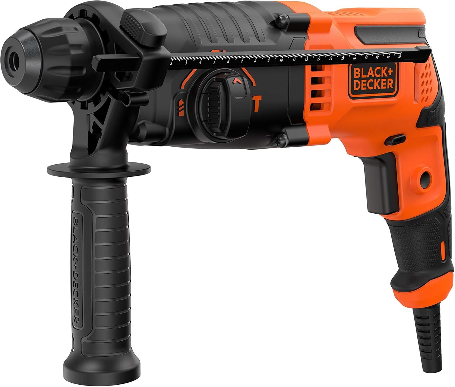 Black + Decker Kombihammer SDS-plus Kombihammer 650 Watt, 1,4 Joule, (1-tlg)