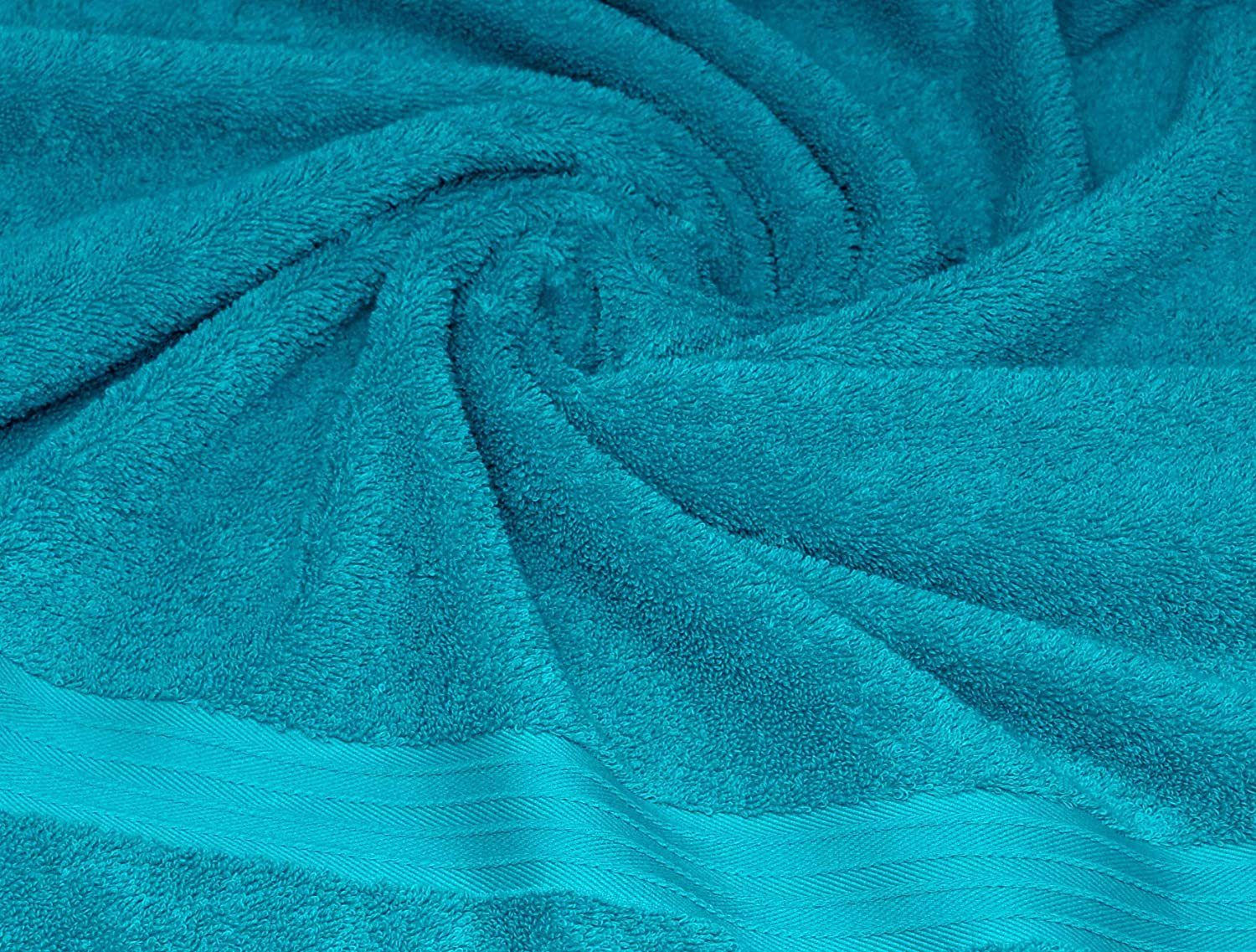 Lashuma Duschtuch Linz, Frottee (1-St), Dusche 70x140 Aquamarin Blaues cm Blau Handtuch