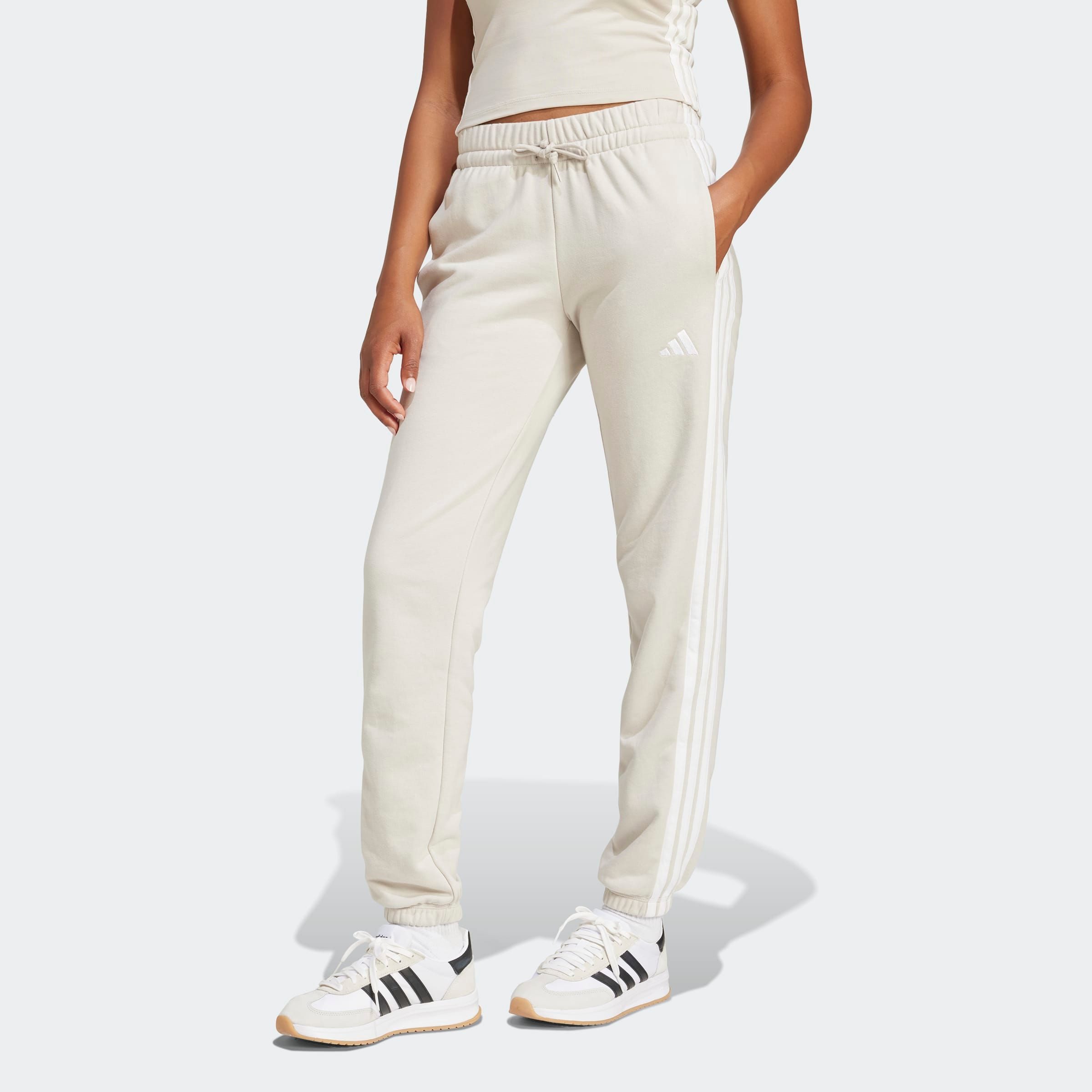 adidas Sportswear Sporthose W 3S FT CF PT (1-tlg) Reguläre Passform, mittel günstig online kaufen