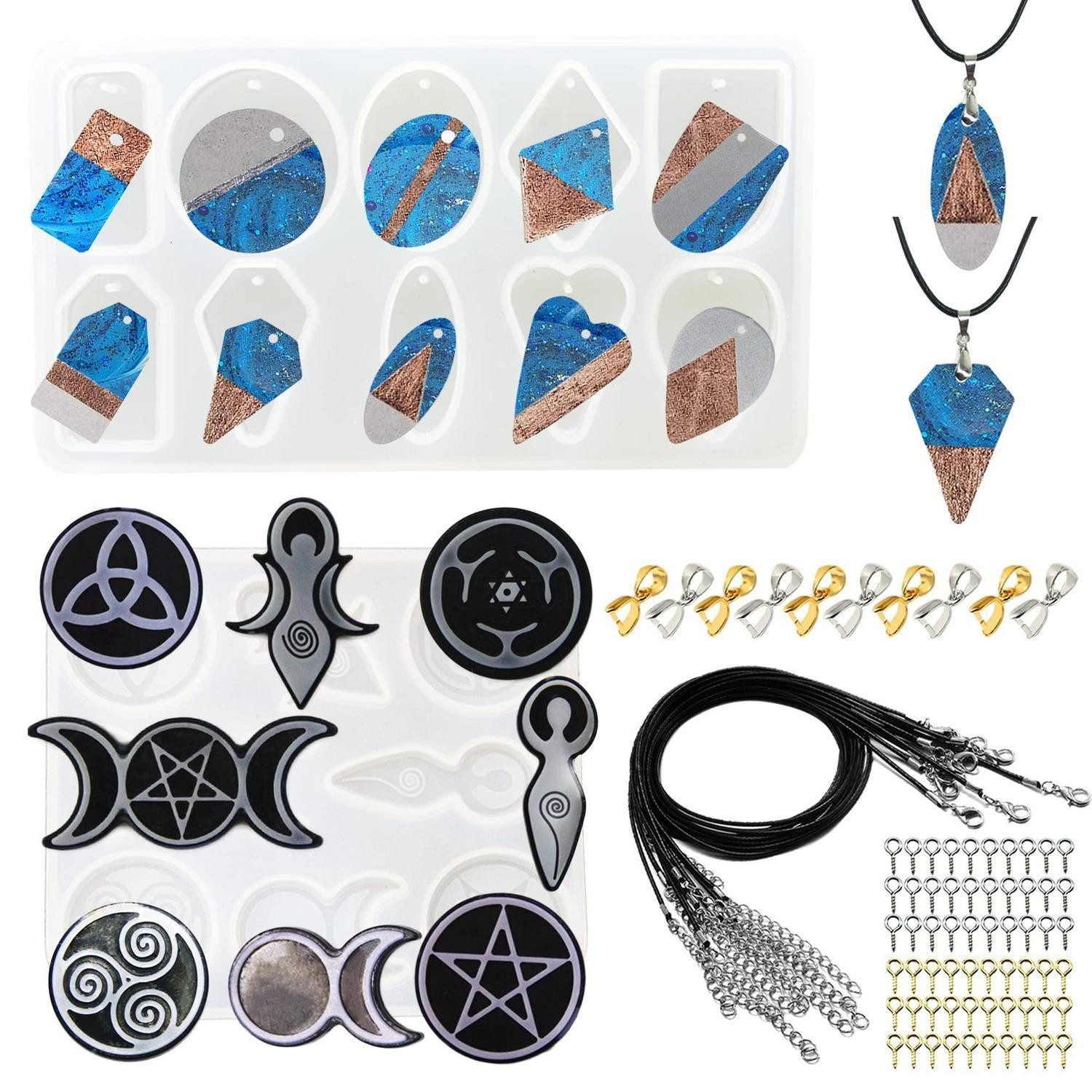 LuxusKollektion Modellierwerkzeug Giessform Set Geometrisch 2er Pack, (1 St)