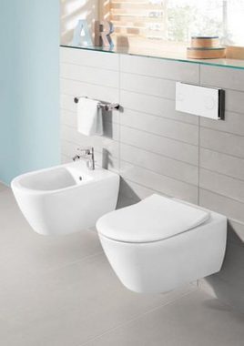 Villeroy & Boch WC-Komplettset V&B Wand-WC SUBWAY 2.0 t 370x560mm spülr