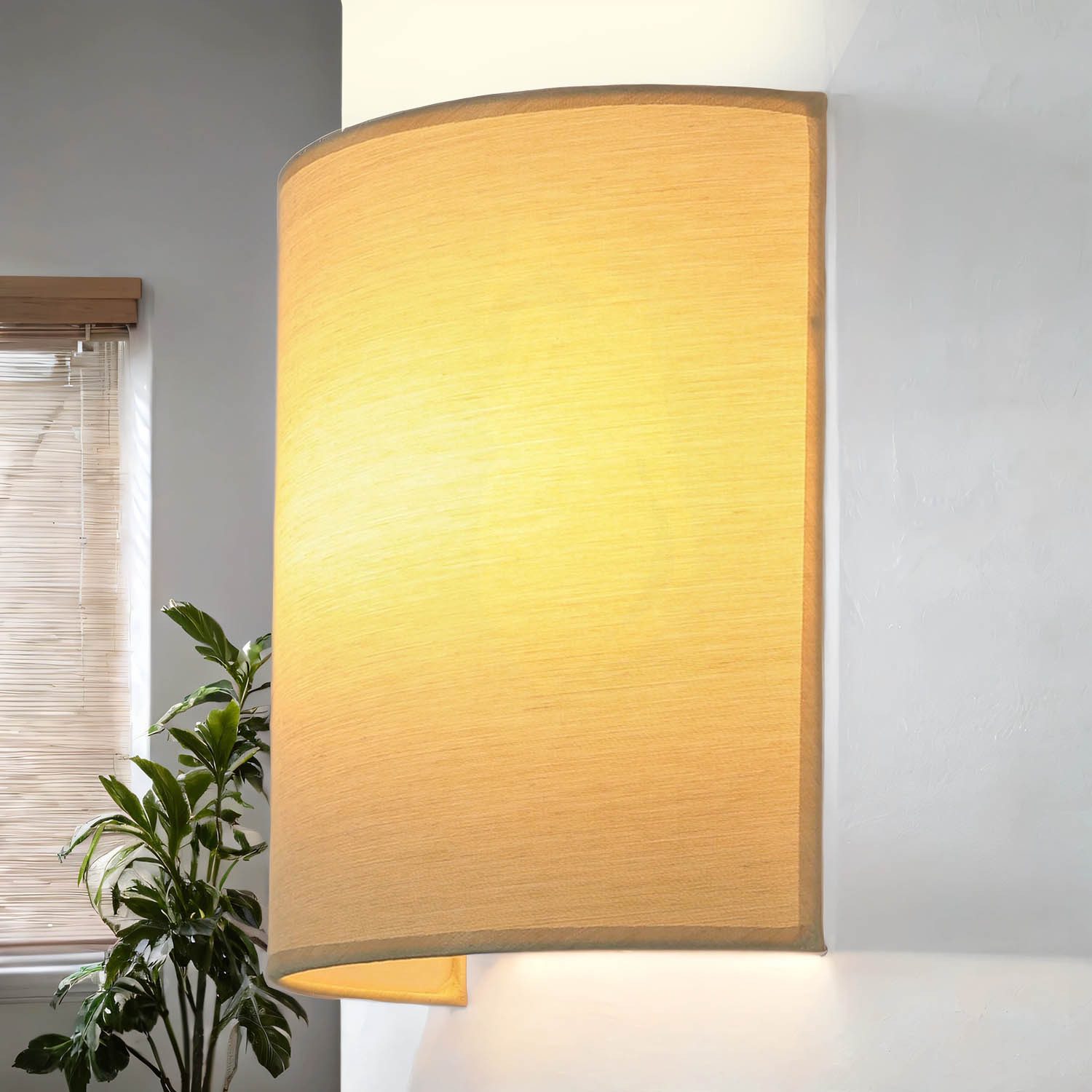 Licht-Erlebnisse Wandleuchte ALICE, ohne Leuchtmittel, Wandlampe Kaffee Bra günstig online kaufen