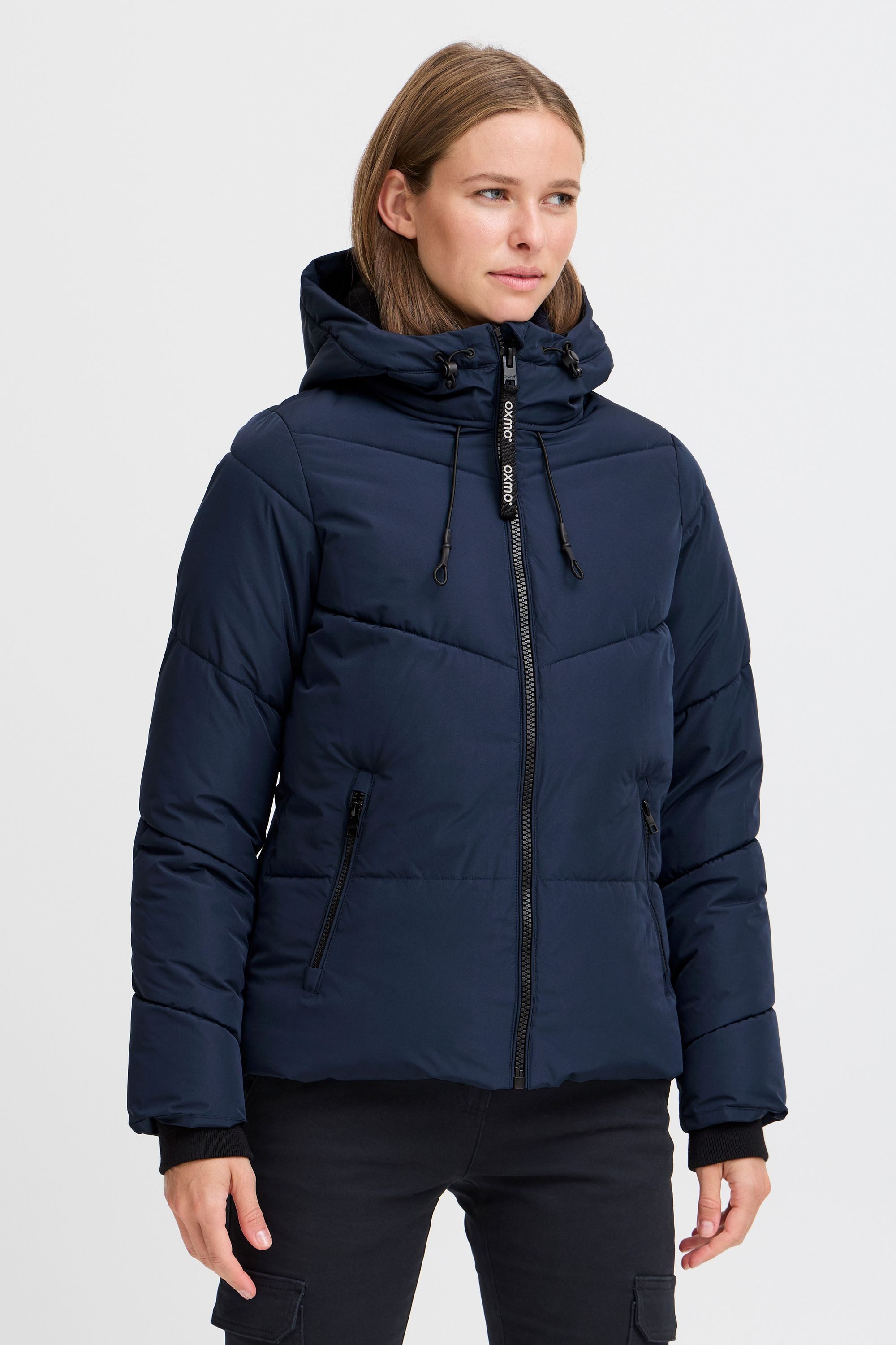 OXMO Steppjacke OXJUCHENA Wärmende Steppjacke mit Reißverschlusstaschen günstig online kaufen