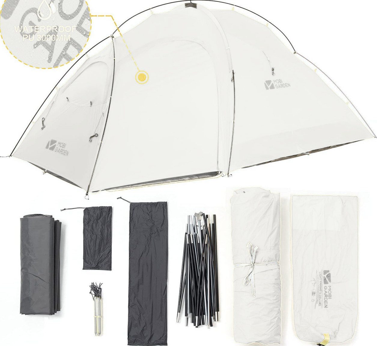 Diyarts Kuppelzelt, Personen: 2 (Einzelzelt, Trekkingzelt, günstig online kaufen