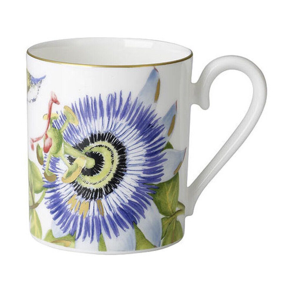 Villeroy & Boch Becher Amazonia Becher mit Henkel 0,3 l, Premium Bone Porcelain