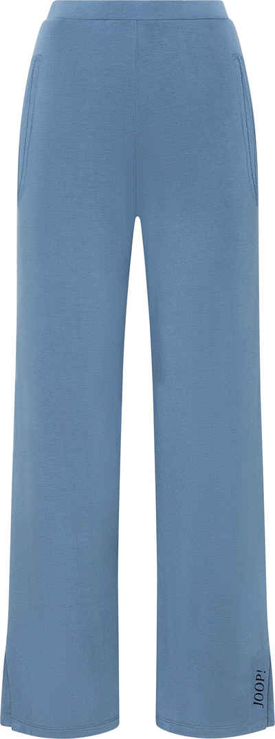 JOOP! Bodywear Loungehose JOOP! Sporty Elegance Flared Pants ocean blue