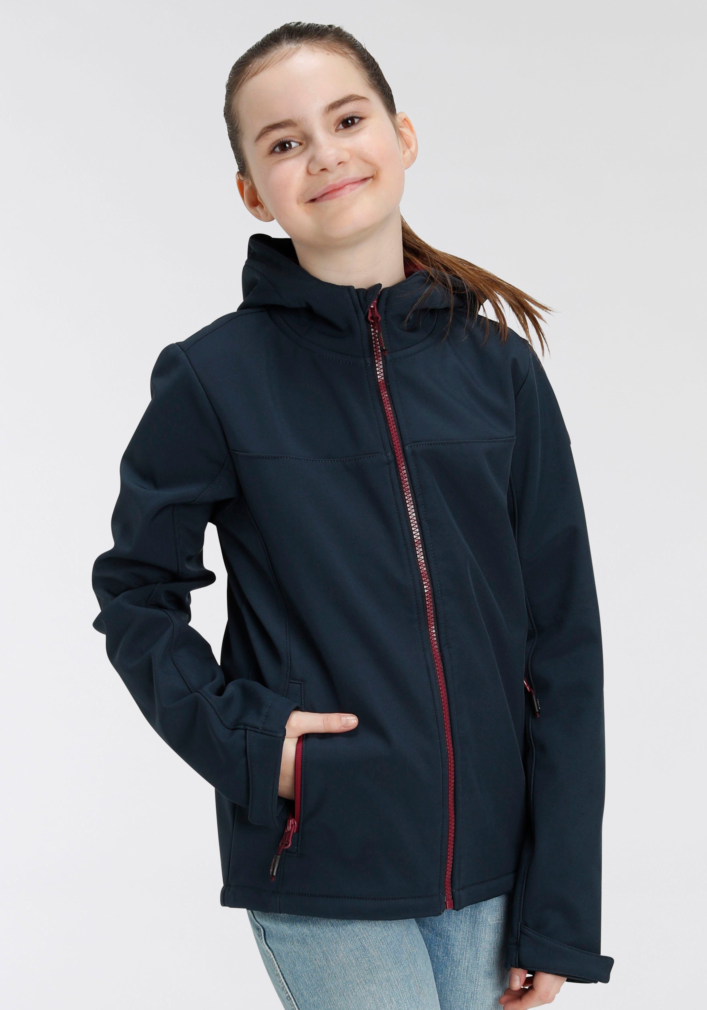 Killtec Softshelljacke Wasserabweisend & dunkelnavy Windabweisend & Atmungsaktiv