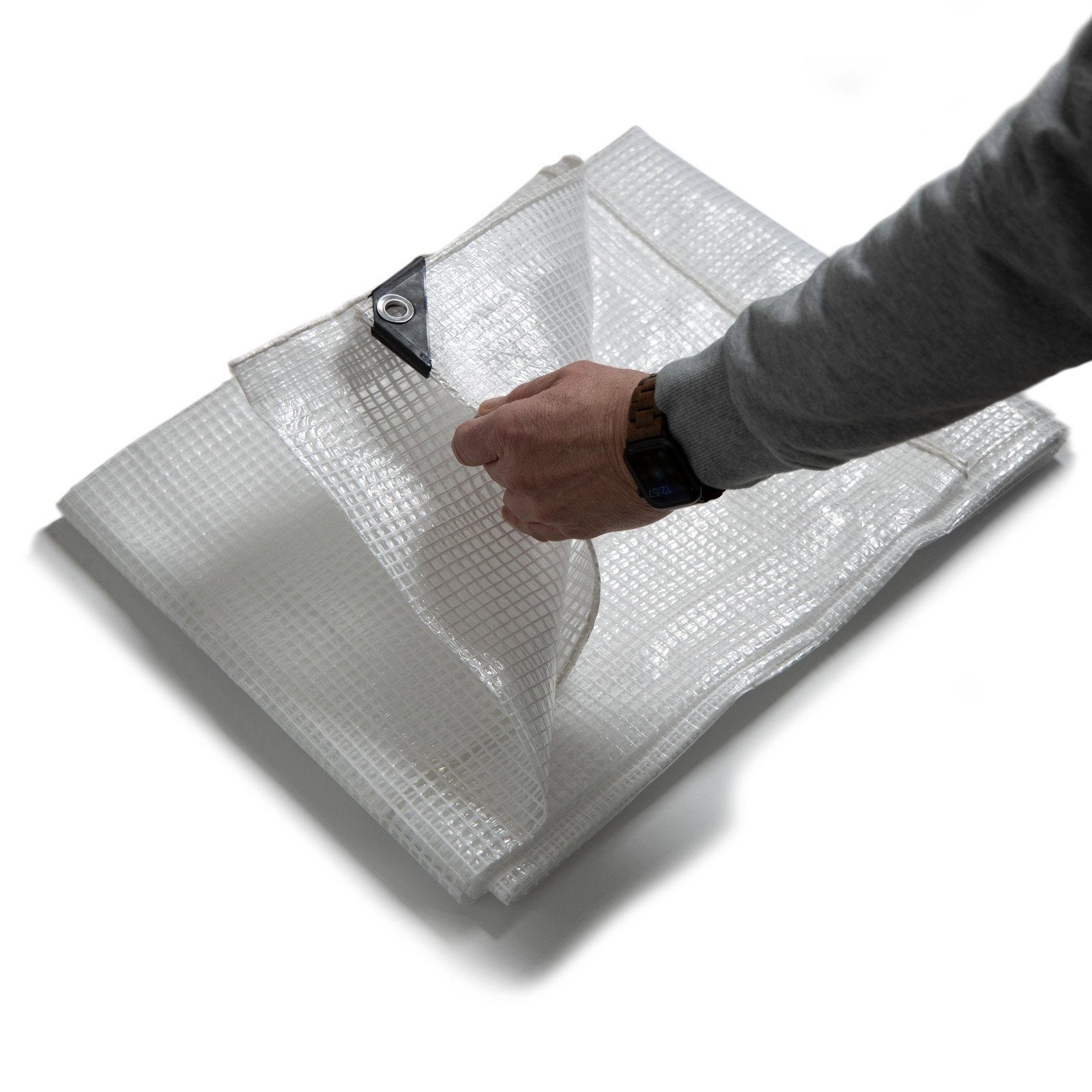 Schutzplane Leno 140 g/m², Abdeckplane erhältlich in 2 Farben & vielen Größen