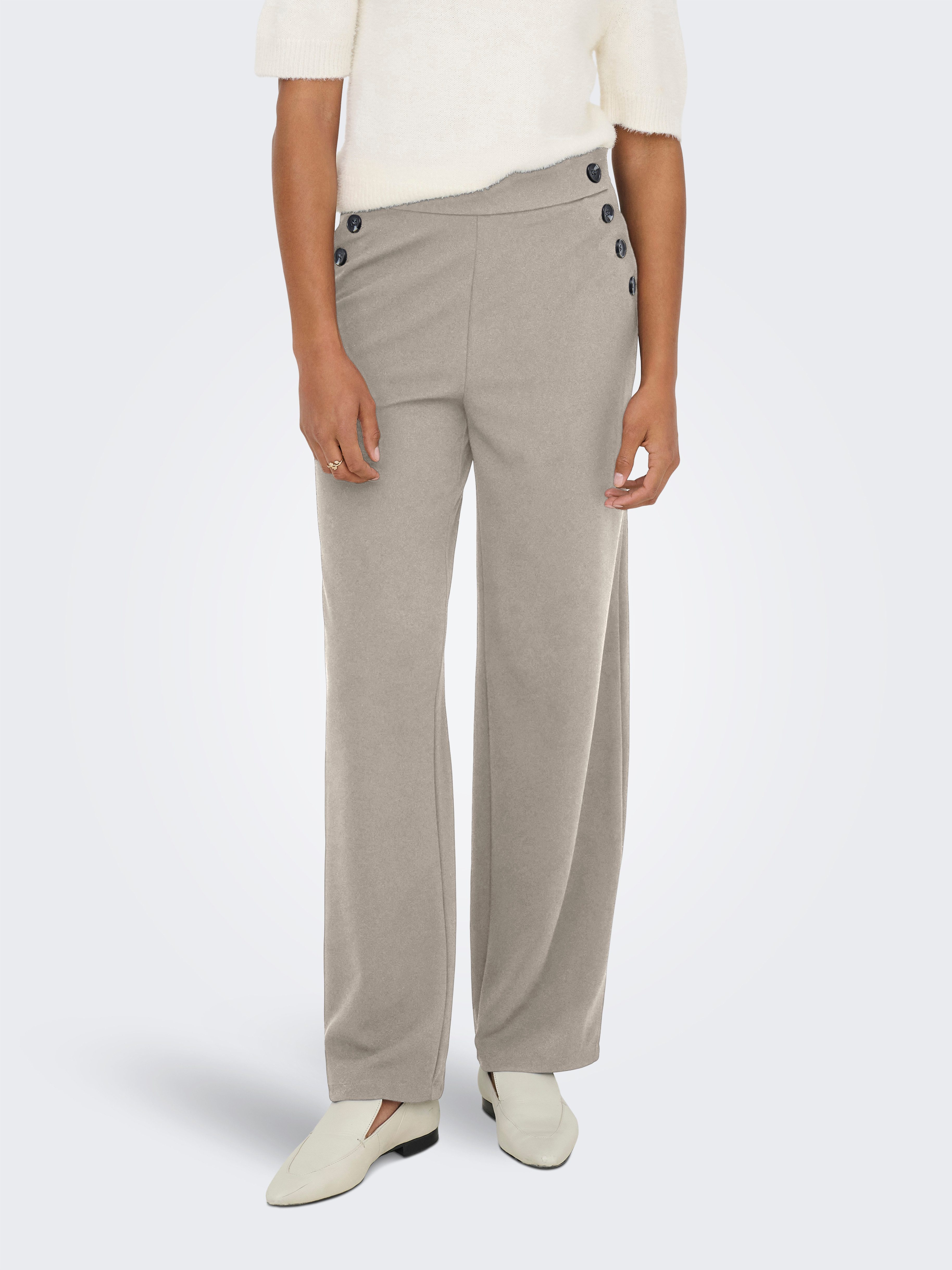 ONLY Schlupfhose ONLRINA BUTTON PANT JRS NOOS mit Knopf-Details