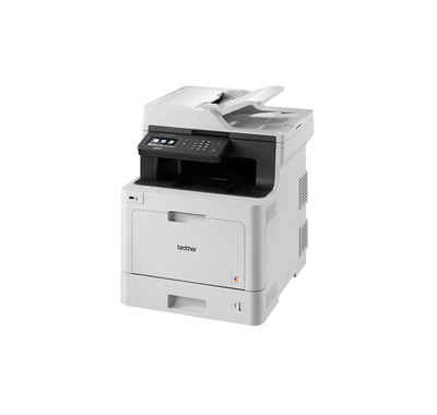 Brother Brother DCP-L8410CDW Farblaserdrucker, (WLAN, ADF (Automatischer Dokumenteneinzug), Automatischer Duplexdruck)