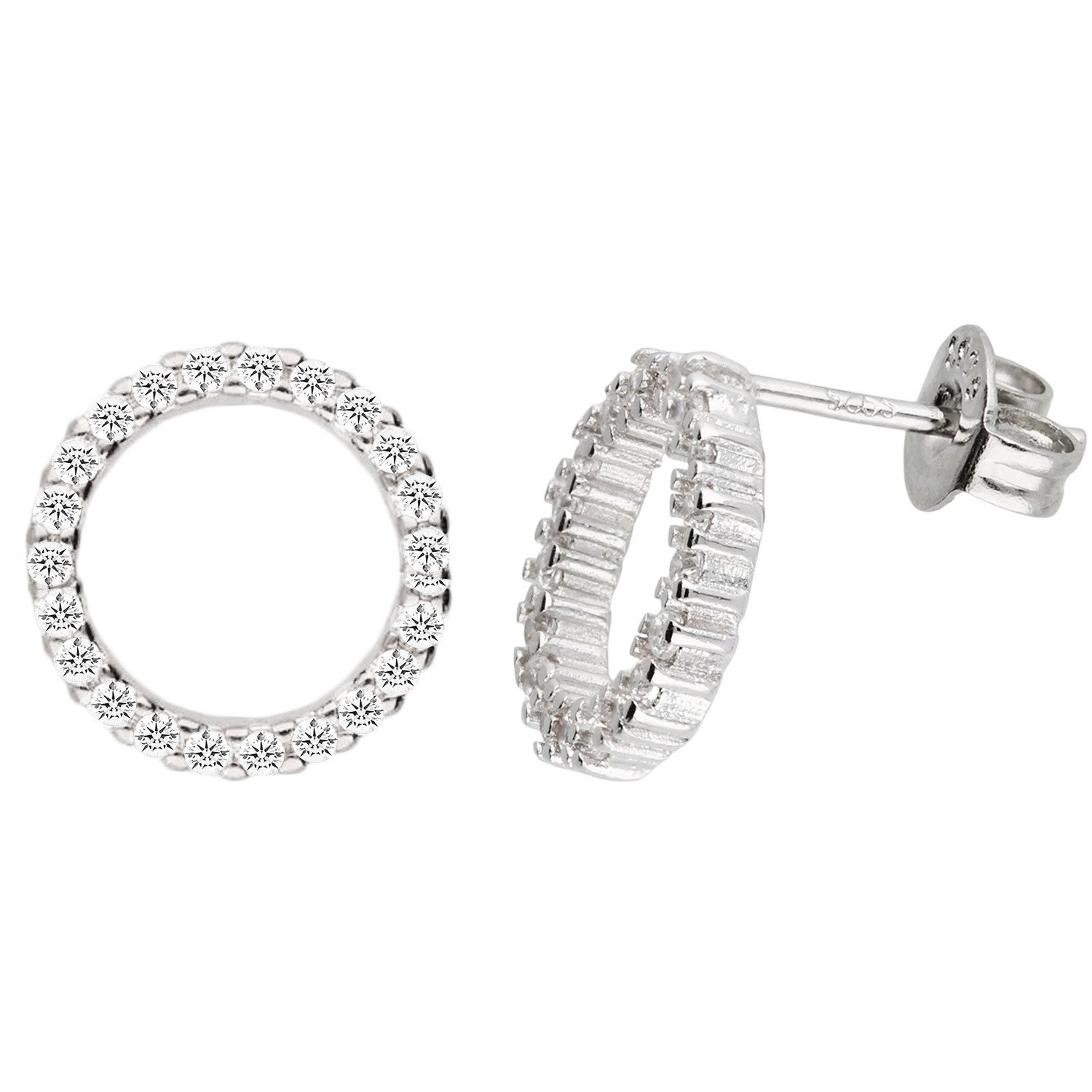 LÖB Paar Ohrstecker Ohrringe Silber Stecker günstig online kaufen