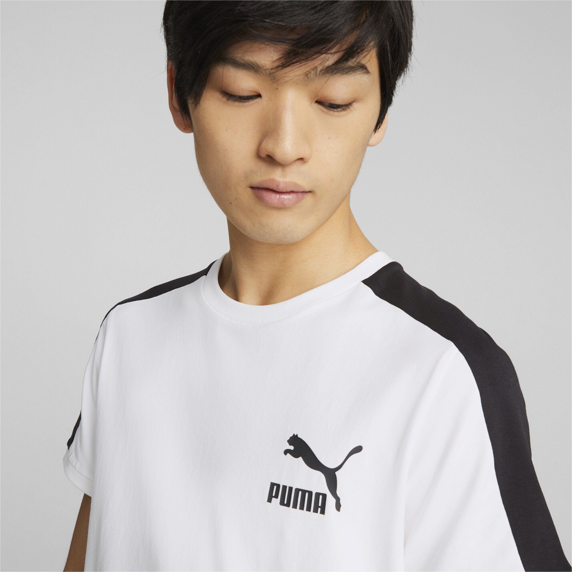 Herren White T-Shirt T7 PUMA ICONIC T-Shirt