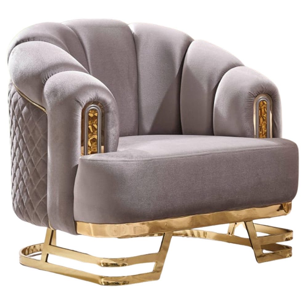 Villa Möbel Polstergarnitur Aveline, (Set, Set besteht aus: 3 Sitzer+Sessel günstig online kaufen