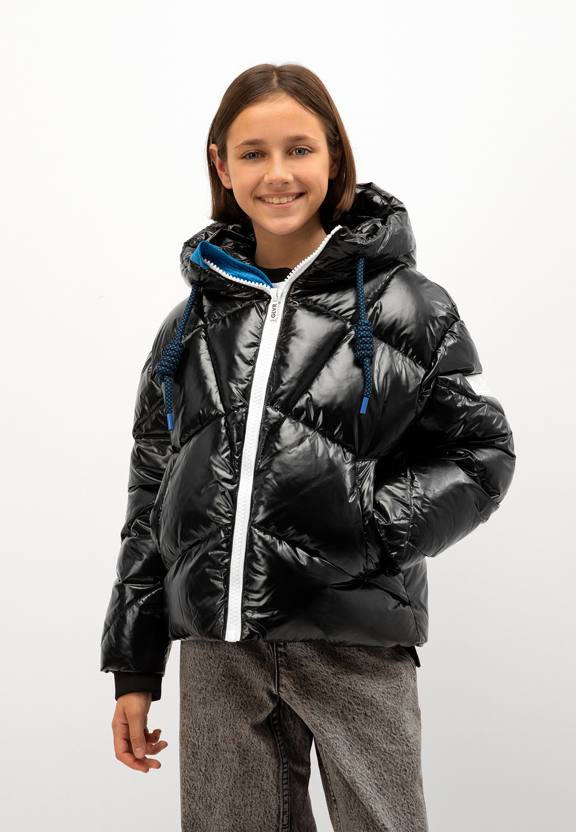 kurzem Gulliver mit Schnitt Steppjacke