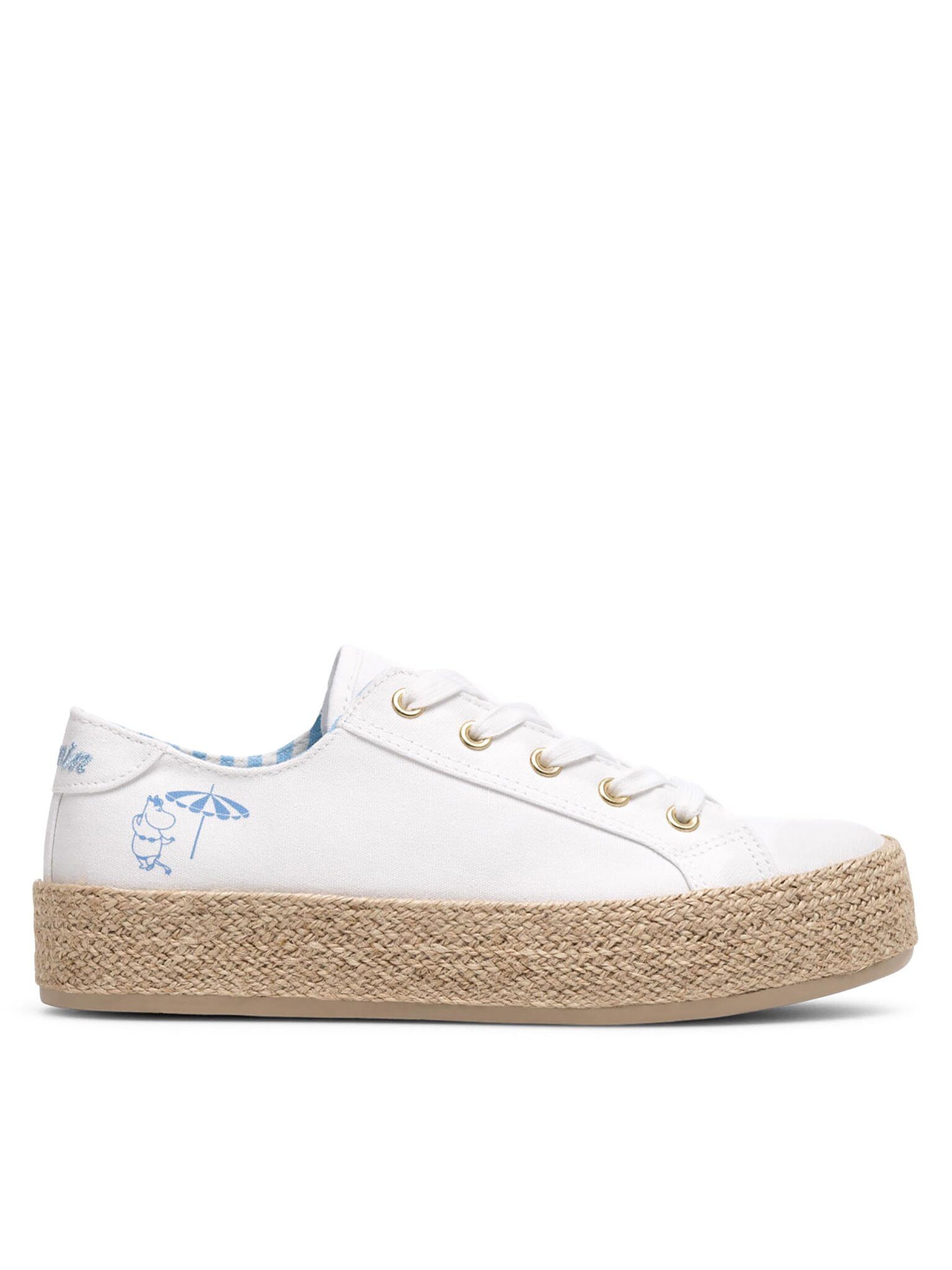 MOOMIN Sneakers aus Stoff CS-SS24-170MMN Beige Sneaker