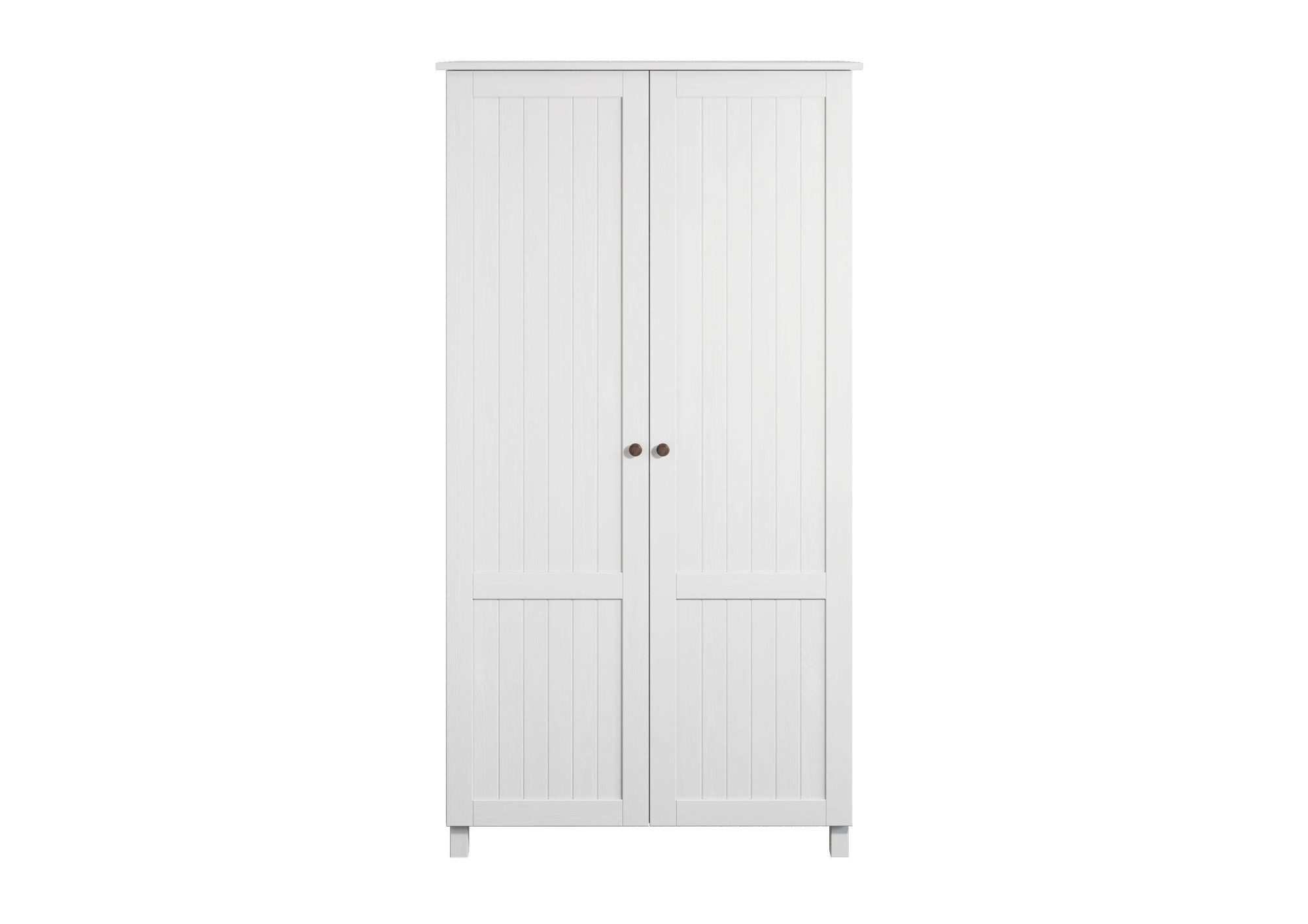 OTTO home Kleiderschrank Juventus, Drehtürenschrank, Schrank mit 2 Türen, 97 cm breit, aus massiver Kiefer, FSC®-zertifiziert