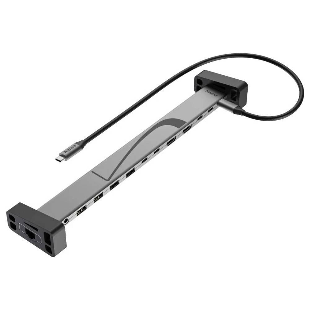 Hama Laptop-Dockingstation USB-C® Dockingstation Connect2Office Work USB-C® Power Delivery
