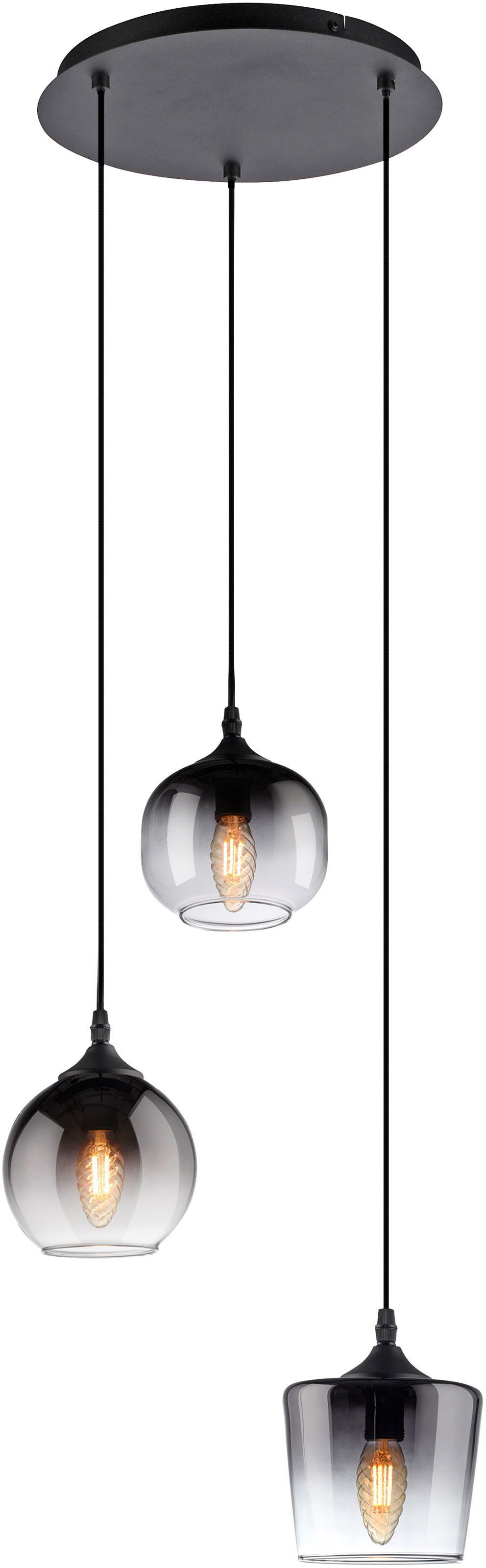 JUST LIGHT Pendelleuchte ZEA, ohne Leuchtmittel, günstig online kaufen