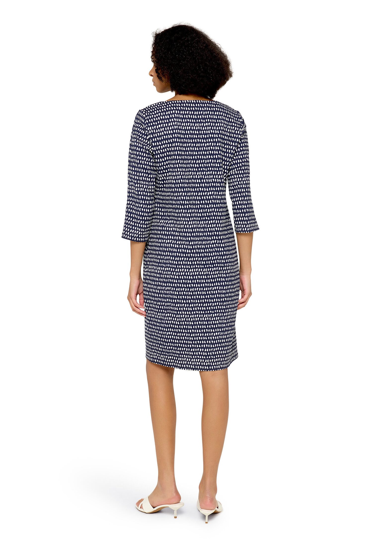 Cartoon Druckkleid Damen mit Muster