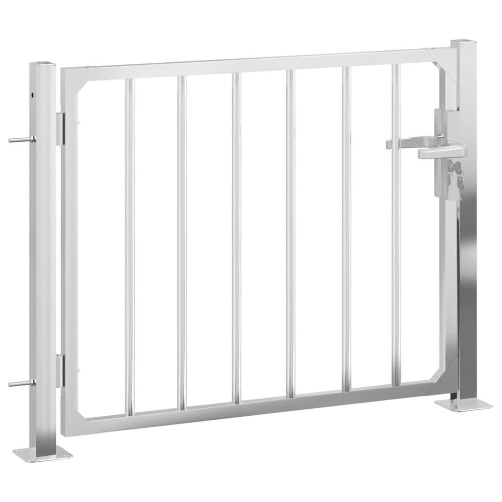 vidaXL Gartentor Gartentor 100x75 cm Edelstahl günstig online kaufen