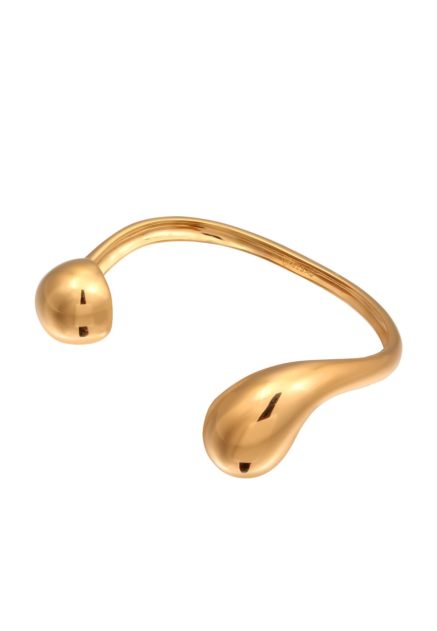 Elli Premium Armreif Armreif Tropfen 925 Sterling Silber (kein Set)