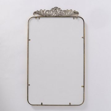 BOLTZE Wandspiegel "Madeleine" aus Metall/Glas in gold H105cm, Spiegel