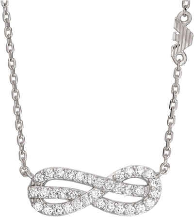 Emporio Armani Kette mit Anhänger SENTIMENTAL, EG3597040, Unendlichkeitsschleife/Infinity, mit Zirkonia (synth)