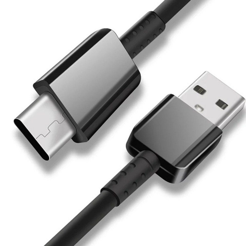 Ventarent Ladekabel für Samsung Galaxy S25 S24 S23 S22 S21 S20 Plus Ultra Edge Autoladekabel, USB-C, USB-A (120 cm), Schnellladekabel
