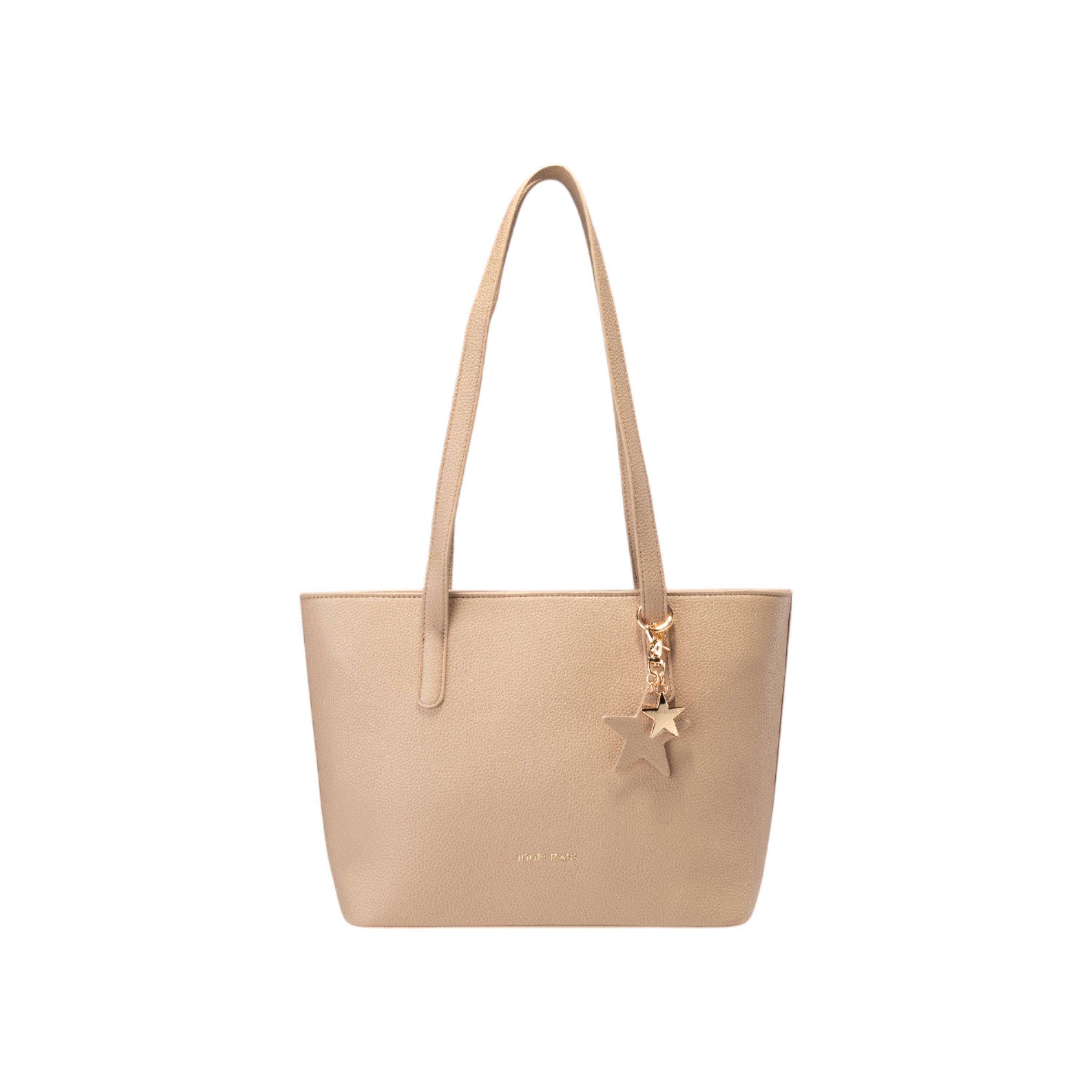Joop Jeans Shopper salve shopper mhz (Set, Mit abnehmbarem Schlüsselanhänger), Damen Umhängetasche, Schultertasche mit Reißverschluss