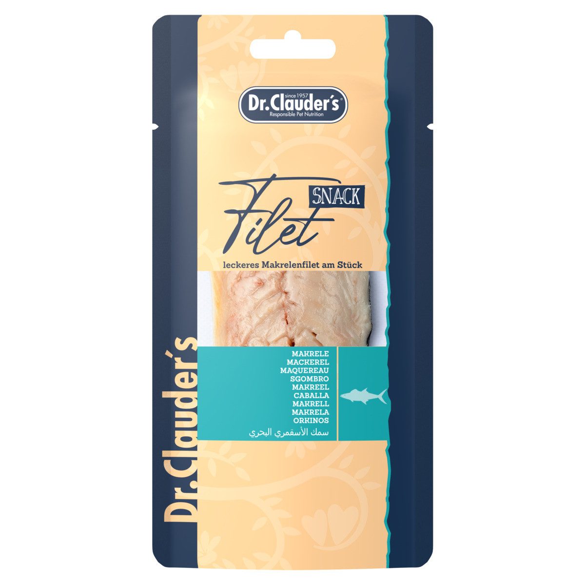 Dr. Clauder's Filet Makrele 30 g für Katzen