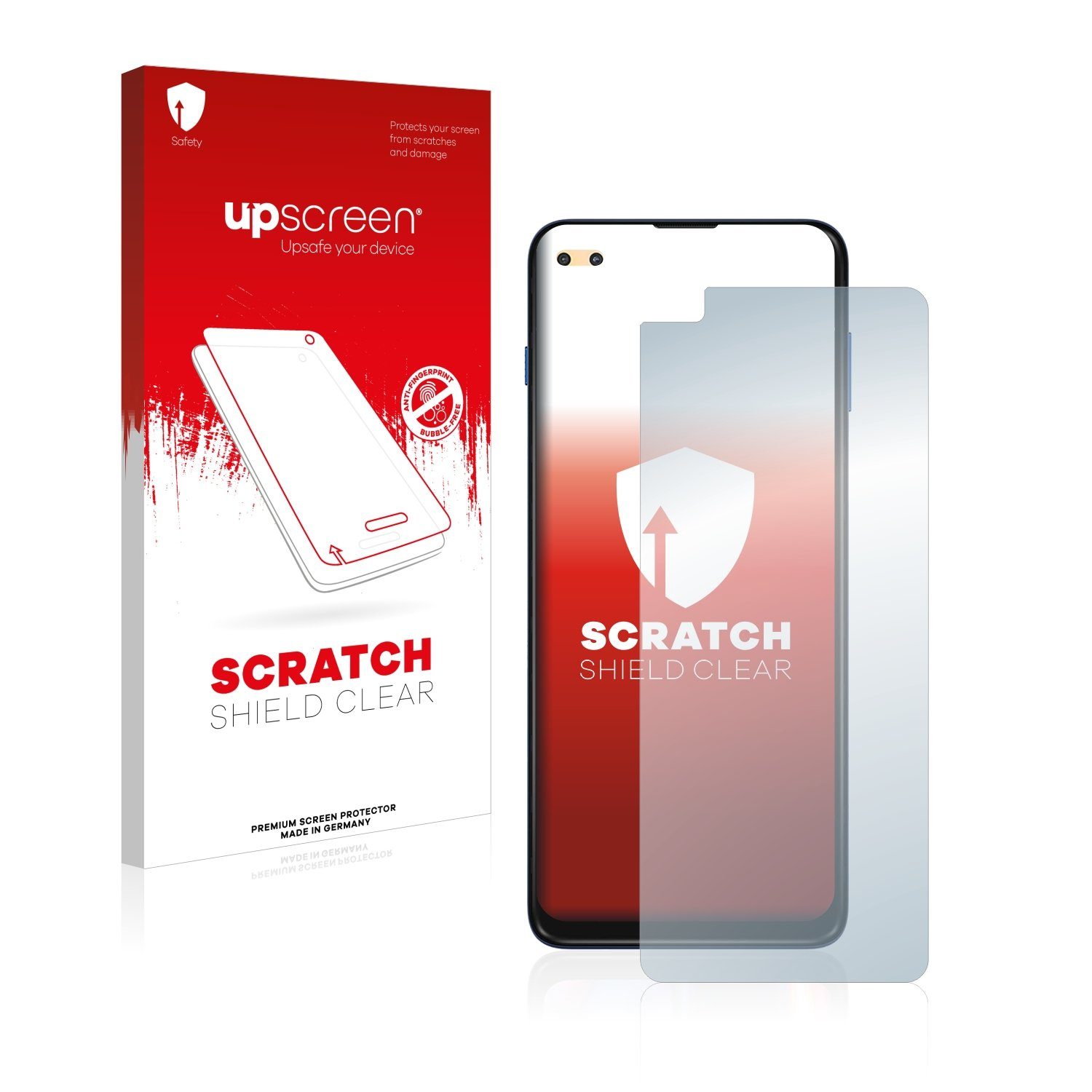 upscreen Displayschutzfolie Schutzfolie für Motorola Moto G 5G Plus, Displayschutz Schutz Folie Klar Transparent