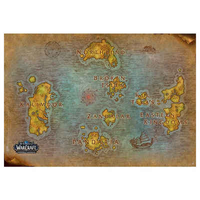 ABYstyle Poster Karte - World of Warcraft, Karte