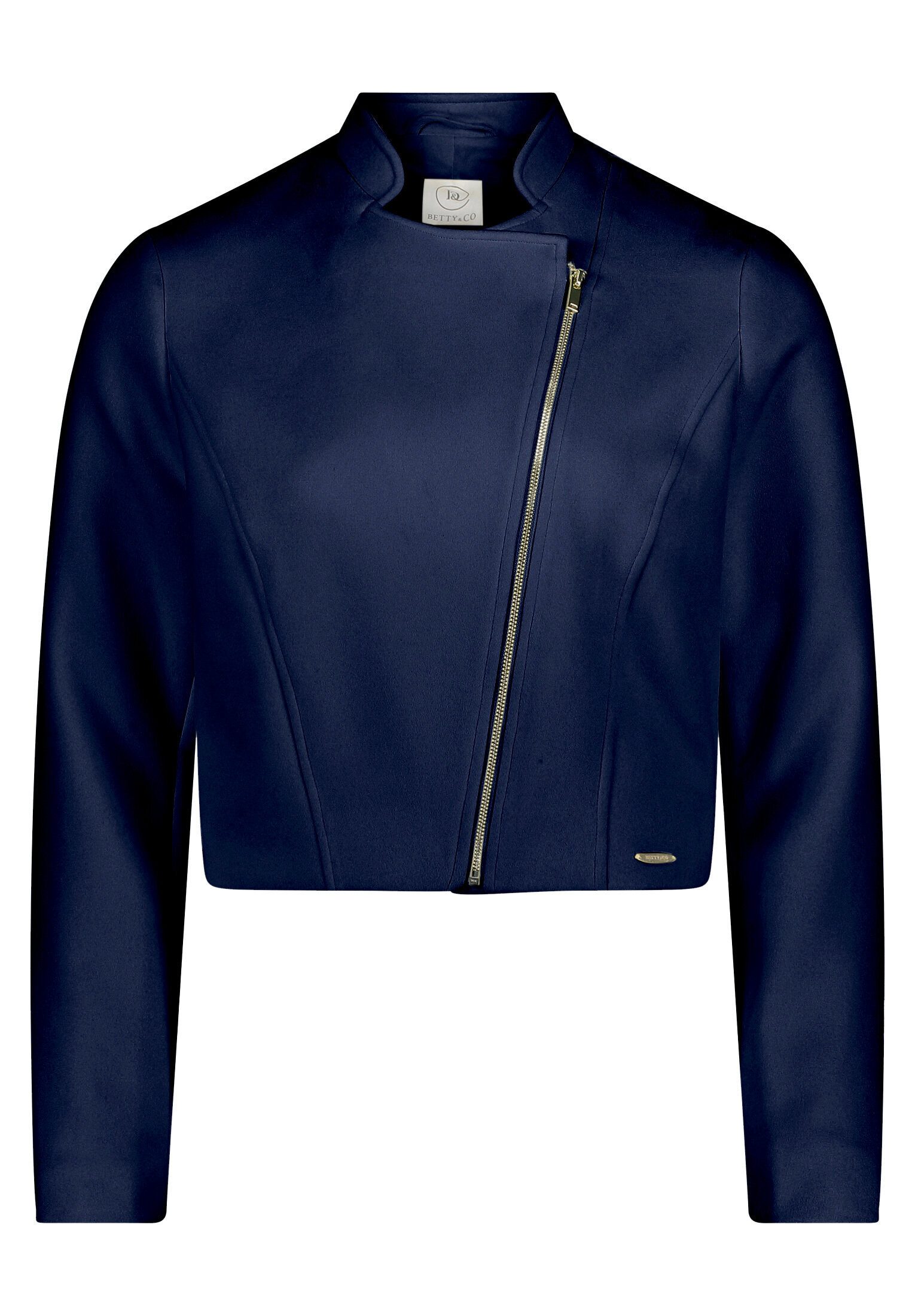 Betty&Co Jackenblazer Damen mit Stehkragen Material