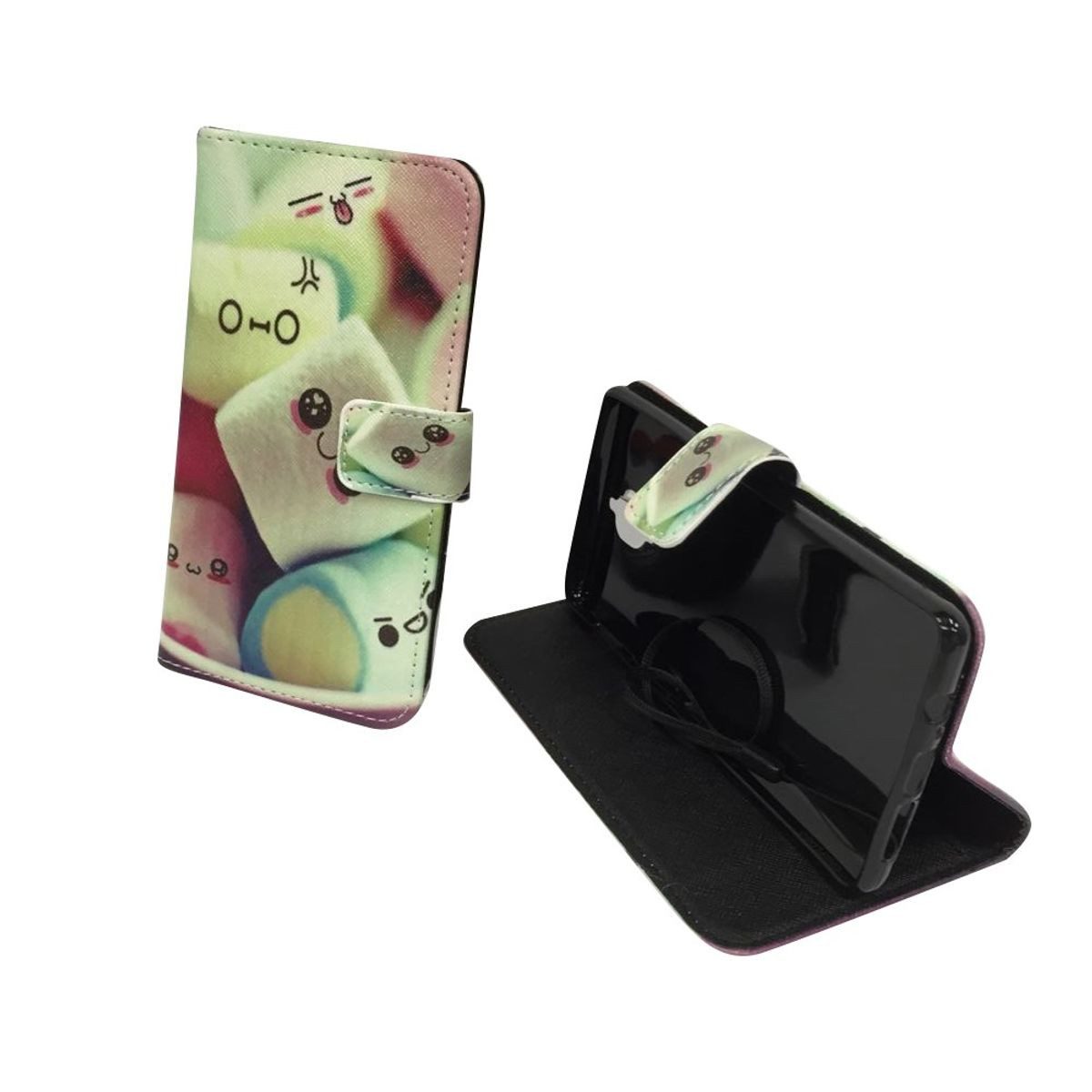 König Design Handyhülle OnePlus 3, OnePlus 3 Handyhülle Bookcover Mehrfarbig