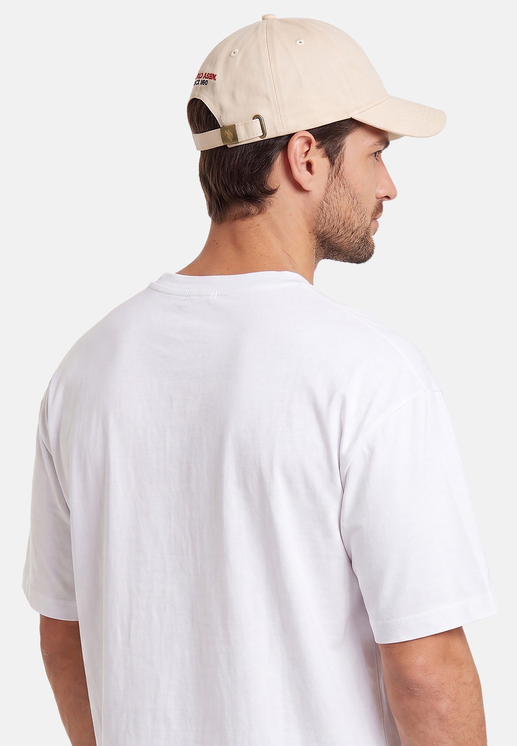 U.S. Polo Assn. Baseball Cap Baseball Cap USHenryy – Unisex Cap mit weicher Frontpartie 100 % Baumwolle mit kontrastfarbener Logo-Stickerei