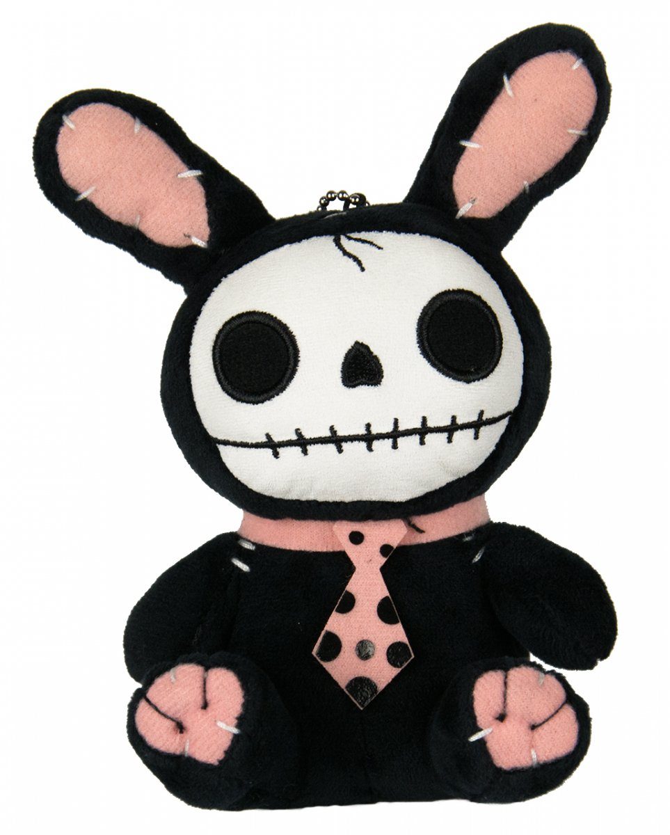 Horror-Shop Dekofigur Black Bun Bun - Furrybones Plüschfigur 16cm als Ge