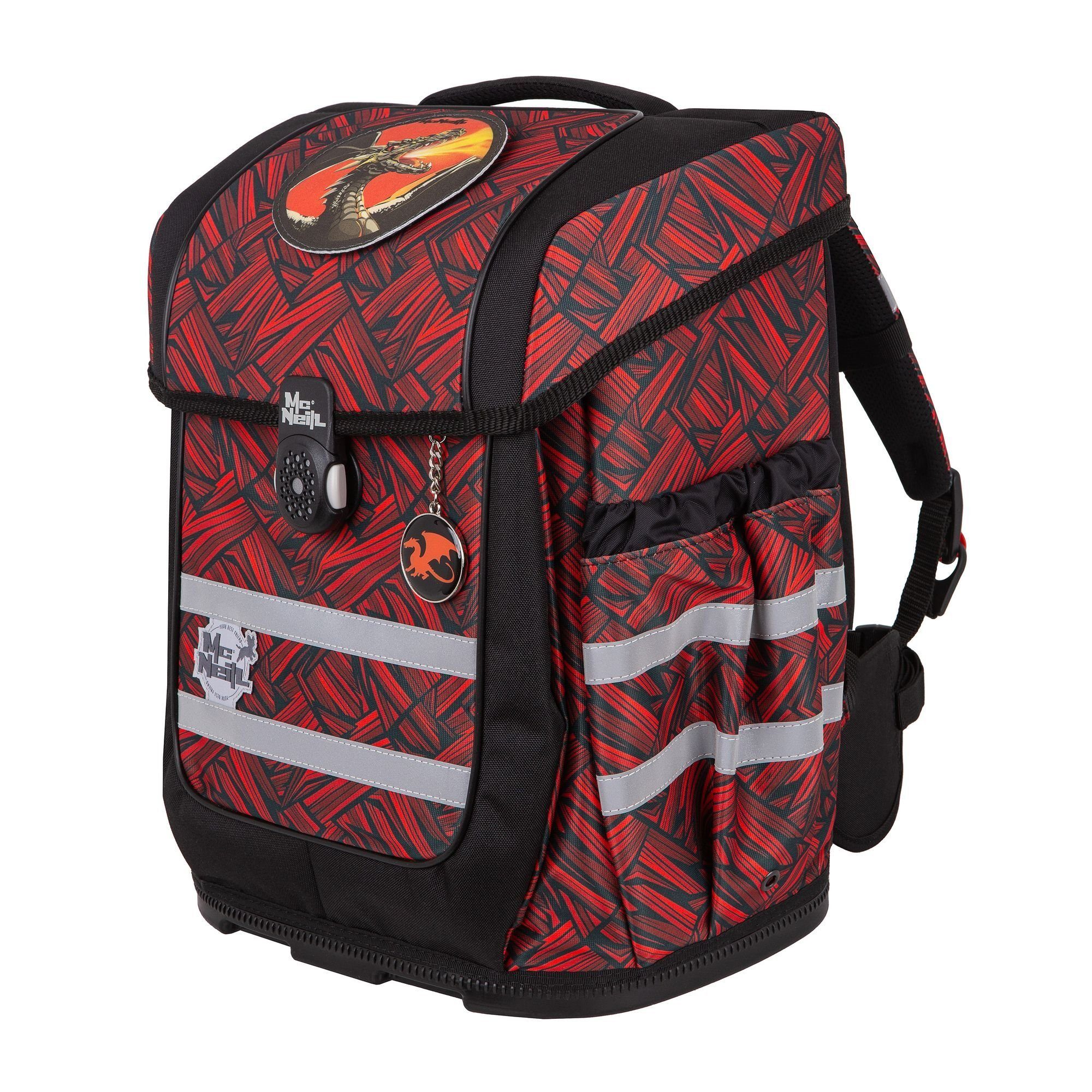 McNeill Schulranzen Ergo Compacto (5-tlg), Polyester