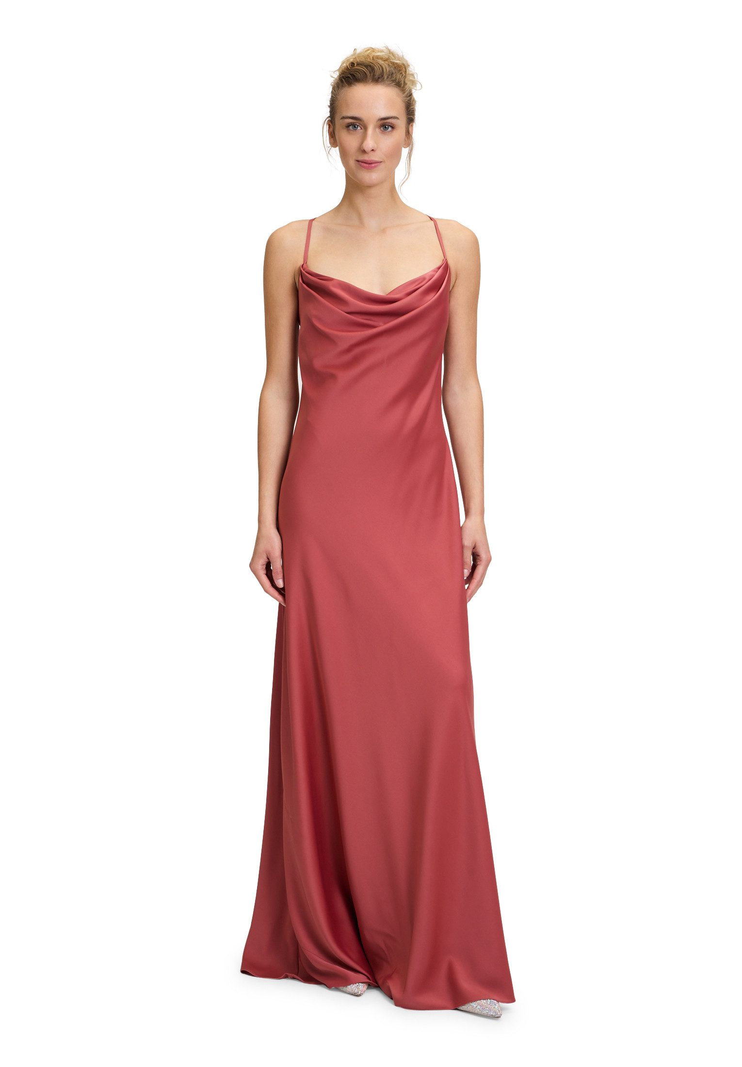 Vera Mont Abendkleid "Vera Mont Abendkleid mit Wasserfallausschnitt", Rücke günstig online kaufen