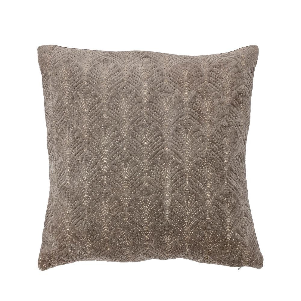 Bloomingville Dekokissen Emmi, Grün, 45x45cm, Kissen, Zierkissen