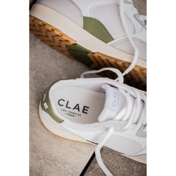 Clae Los Angeles Joshua White Olive, vegane Schuhe Sneaker