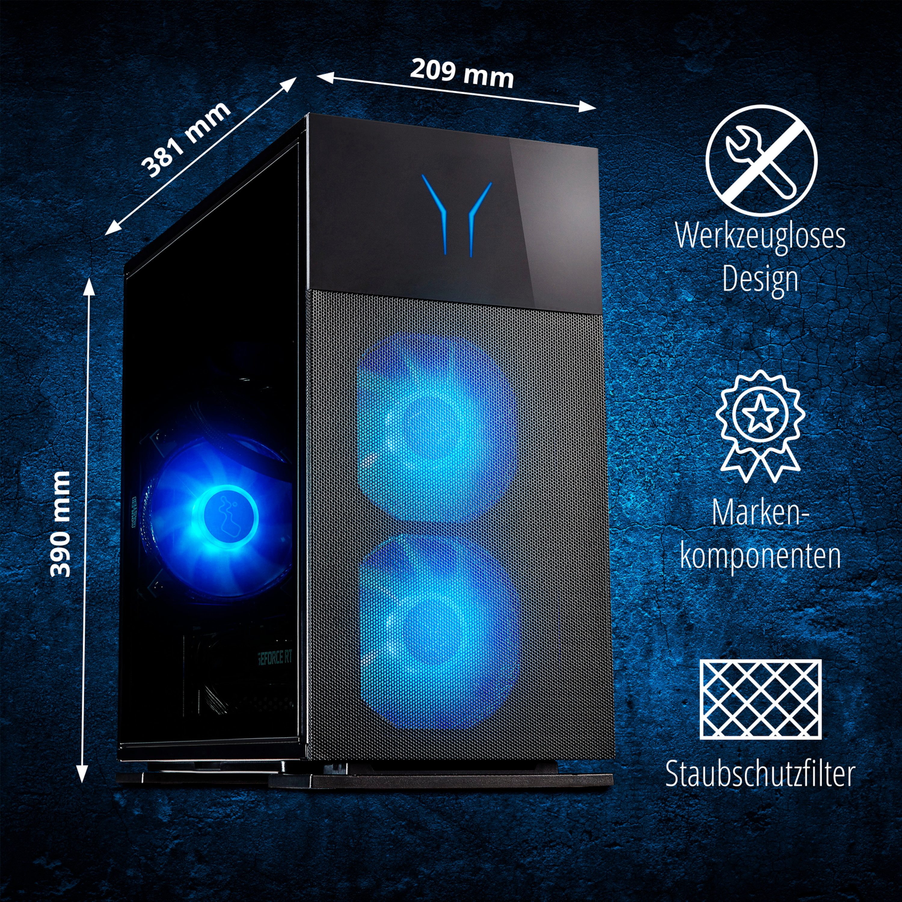 ERAZER High-End Gaming PC ERAZER Engineer X30 (MD340099) Gaming-PC (Intel Core i7 14700, NVIDIA GeForce RTX 5060 Ti, 32 GB RAM, 1000 GB SSD, ENGINEER_X30)