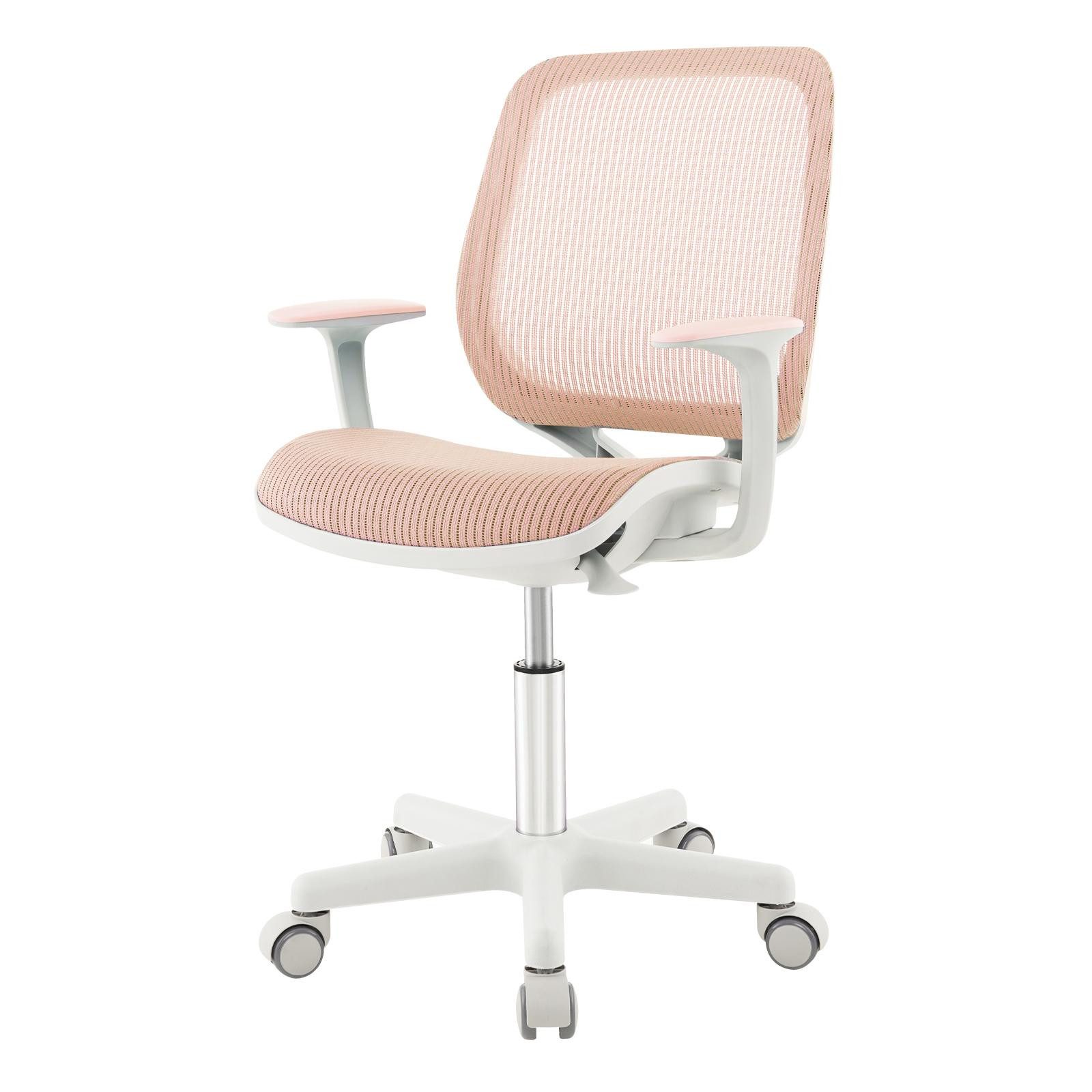 KOMFOTTEU Kinderstuhl Schreibtischstuhl Kinderdrehstuhl, mit Rückenlehne & günstig online kaufen