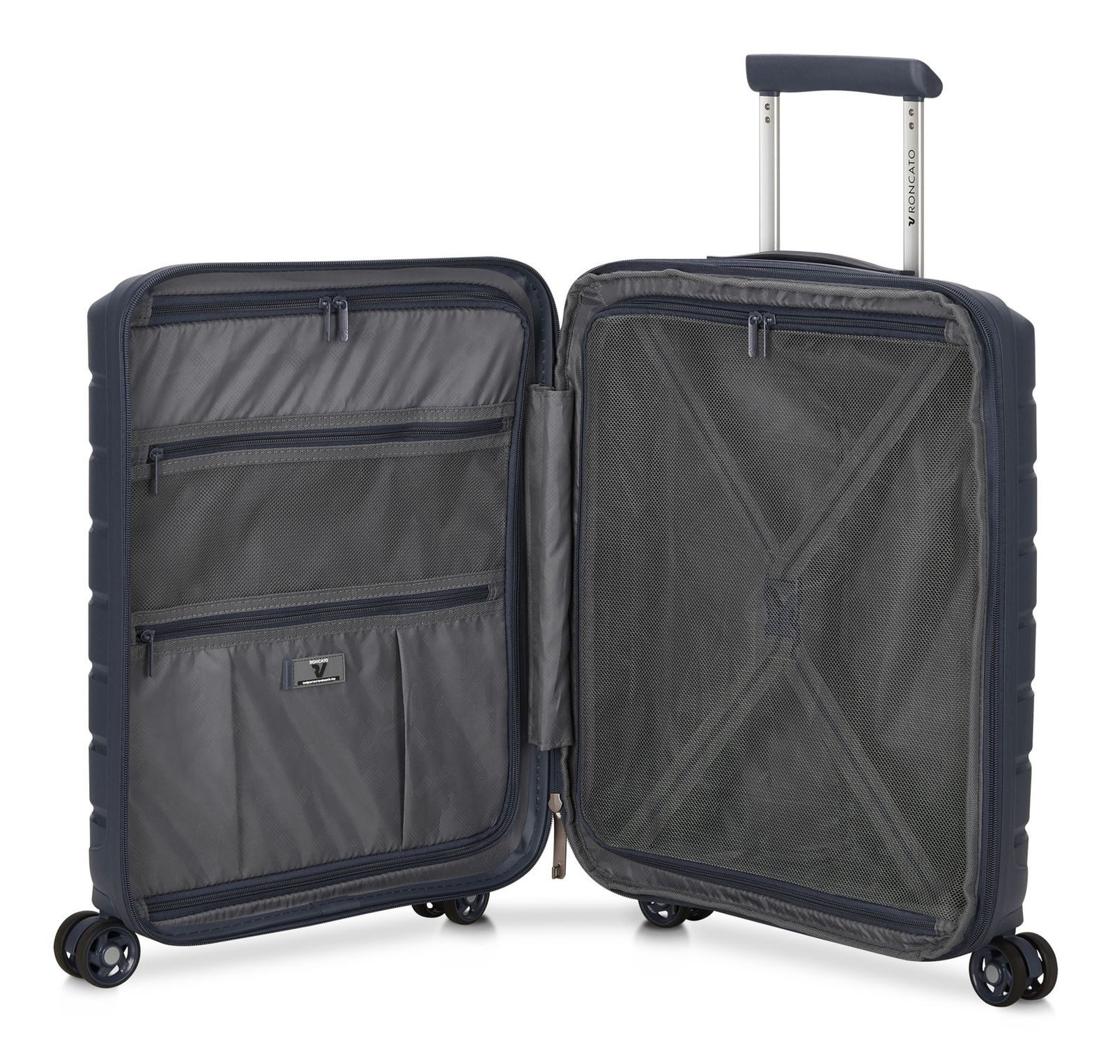 RONCATO Hartschalen-Trolley Laptop Cabin Spinner 55 / 20 Exp, 4 Rollen